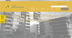Desktop Screenshot of justconveyancing.net.au